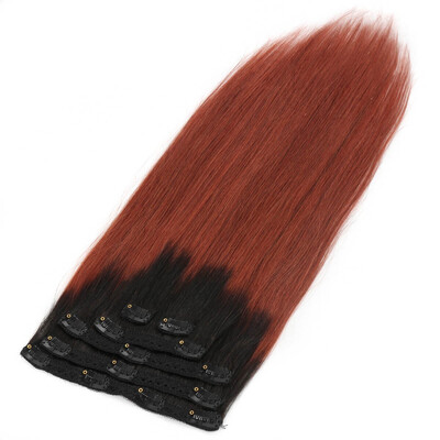 

BHF Hair Remy Clip in Full Head Straight 100 Human Hair Extensions