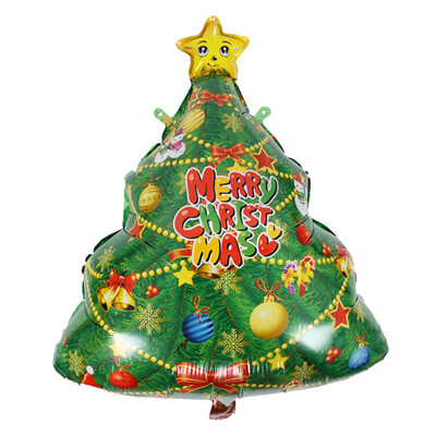 

Christmas Tree Foil Balloons Xmas Home Party Decor Inflatable Air Balloons Novelty