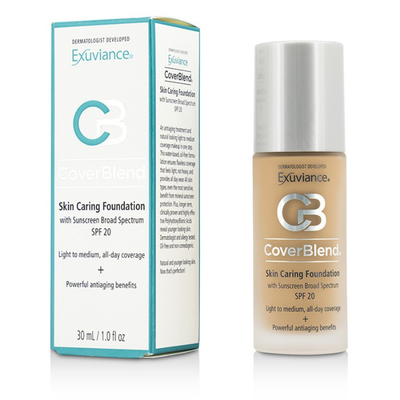 

EXUVIANCE - CoverBlend Skin Caring Foundation SPF20 - Honey Sand 30ml1oz
