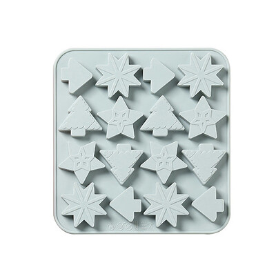 

Gobestart Christmas DIY Silicone Soap Mold Handmade Soap Making Square Moulds Tool