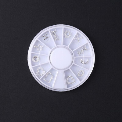 

Charm Crystals Rhinestones Hollow Out Glitter Stickers Nail Art Decoration