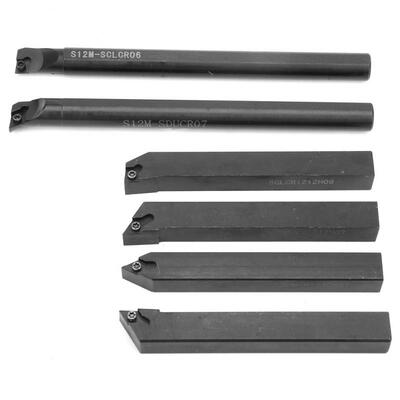 

Greensen 6Pcs S12K-SCDUR07 SDJCR1212H07 Lathe Boring Bar Turning Tool Holder 6Pcs Wrench