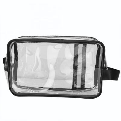 

Greensen Transparent Portable Travel Wash BagCosmetic Bag Waterproof Makeup Storage Organizer