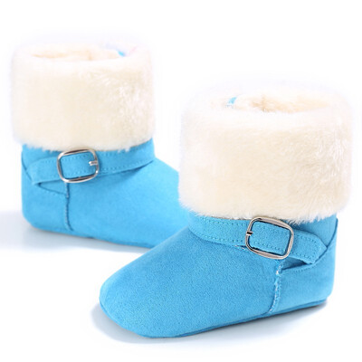 

Fashion Baby Girls Boys Lovely Boots Unisex Snow Boots Winter Kids Warm Style Shoes