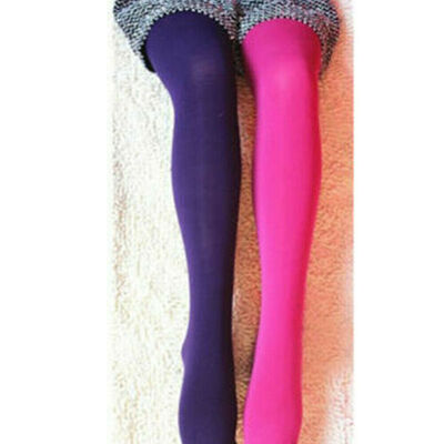 

Women Patchwork Footed Tights Stretchy Pantyhose Stockings Elastic Sock
