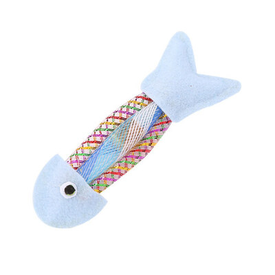 

Cat Hose Spring Fish Toy Puppy Kitten Playing Toys Pet Action Durable Interactive Toys Pet Accessories