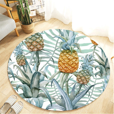 

Gobestart Botany Elements Blanket Round Bathroom carpet 55cm