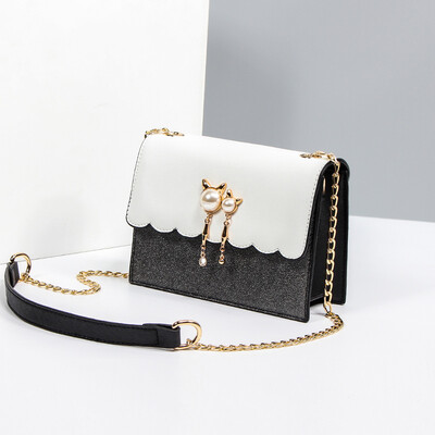 

Summer small lady bag Chaozhou Korean fashion 100-fold chain bag with one shoulder inclined straddle