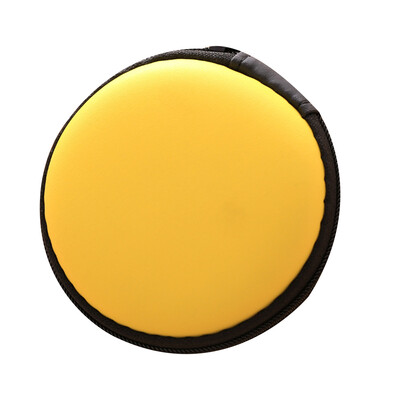 

Cartoon Round Earphone Coins USB Cables Storage Multifunctional Bags Purse for Students Color Random