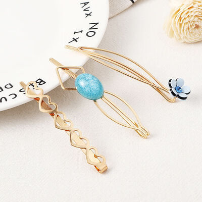

3PcsSet Metal Women Hair Clip Bobby Pin Barrette Hairpin Hair Accessories Beauty Styling Tools Dropshipping Arrival