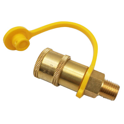 

1pc 14" NPT 5500PSI High Pressure Washer Adapter Quick Connector Fittings Tools