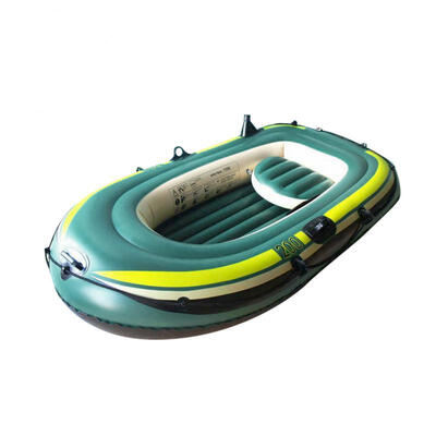 

Greensen Green PVC Inflatable Three Person Rowing Air Boat Fishing Drifting Diving Tool