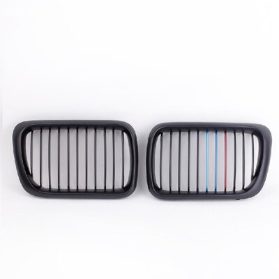 

2Pcs Matte Black -color Front Kidney Grille for BMW E36 3 Series 1997-1999