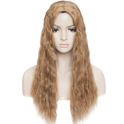 

Synthetic Clip in Natural Long Curly Weave Top Hair Hairpiece Middle Part Hair Extension for Women with Hair Loss Thinning Hair