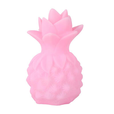 

Cartoon LED Night Light Pineapple Vinyl Table Lamp Children Bedroom Decor