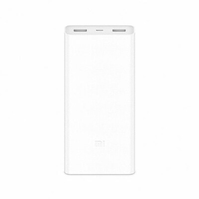 

Xiaomi Mi Power Bank 2C Portable 20000mAh QC30 External Backup Power Station Large Capacity Quick Charge Safe for iPhone X 8 Plus