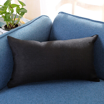 

Siaonvr Rectangle Cushion Cover Silk Throw Pillow Case Pillowcase