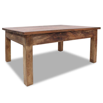 

Coffee Table Solid Reclaimed Wood 386"x287"x177