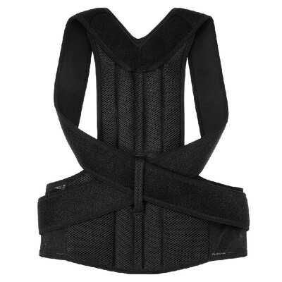 

Adjustable Back Posture Corrector Shoulder Relief Brace Lumbar Upper Lower Back Support Strap Belt Men Women