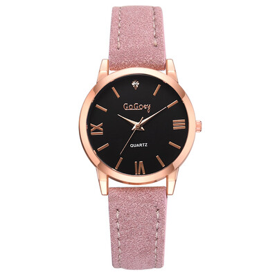 

Womens watch Roman word scale dial pu with student watch