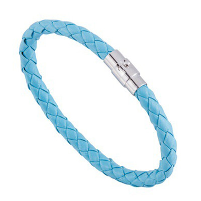 

Creative Simplicity Magnetic Men Leather Rope Weaving Bracelet Hand Circle Unisex Pair Bracelet Jewellery Hot Gift