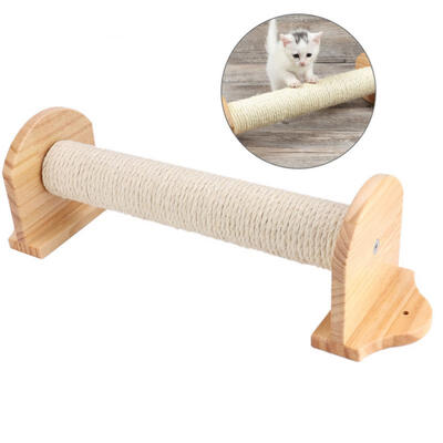 

Greensen Wall Mounted Cat Tree Kitten Climbing Scratching Post Pole Scratcher Pet Climber