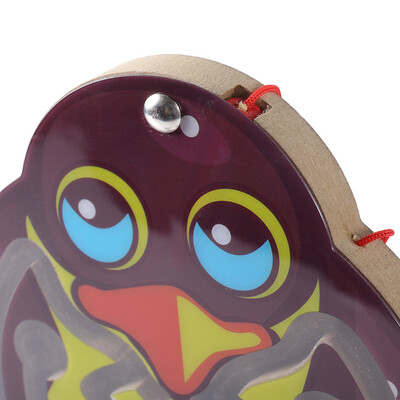 

〖Follure〗Kids Magnetic Maze Toys Kids Wooden Game Toy Wooden Intellectual Jigsaw Board