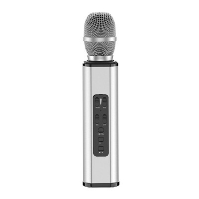 

K6 Wireles-s Microphone Karaokes Player Recording Singing Microphone BT41 Speaker Treasure Sound Singing Gift Portable Lightweigh