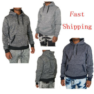 

New Mens Winter Slim Hoodie Warm Hooded Sweatshirt Coat Jacket Outwear Sweater