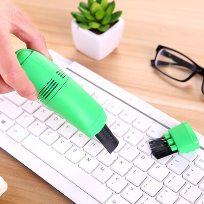 

〖Follure〗Mini Computer Vacuum USB Keyboard Cleaner PC Laptop Brush Dust Cleaning Kit
