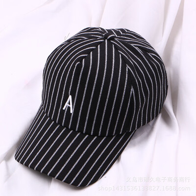 

SpringSummer 2019 Letter Satos Cap Tide Hat Hundred Mens Breathless Sun-sunned baseball cap Bends Along Cap Tide
