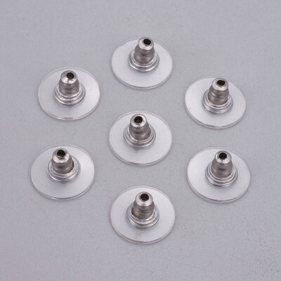 

304 Stainless Steel Ear Nuts with Plastic Stainless Steel Color 115x6mm Hole 07mm