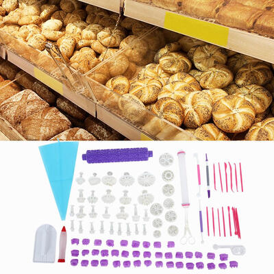 

Greensen Cake Pastry Decorating Tool Set with Flower Nail Sugar Coating Smoother Forming Stick Mold