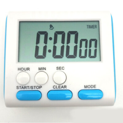 

Magnetic Large LCD Count Up Kitchen Timer Alarm Down Digital Clock 24 Hour Newly