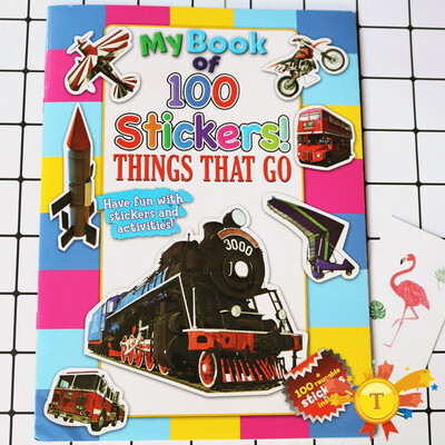 

Sticker Books for Baby Leaning English Story Book with Stickers Preschool Early Learning Educational children Toy
