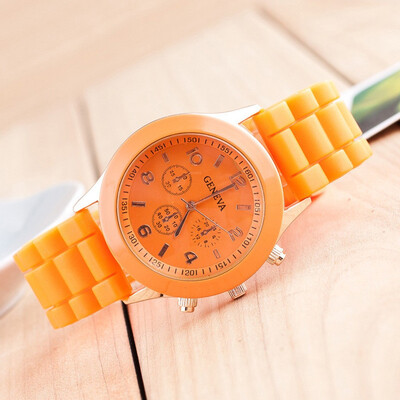 

〖Follure〗Unisex Boys Girls Geneva Silicone Jelly Quartz Wrist Watch