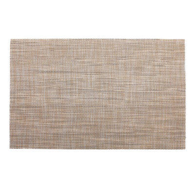 

PVC Rectangle Table Mat Hemp Flax Insulation Pad Weaving Placemats