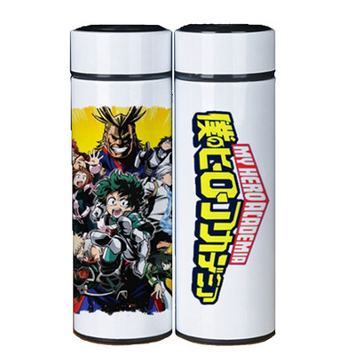 

CAR-TOBBY Anime My Hero Academia 350ml Thermos Vacuum Cup Water Bottle Mug Cosplay Gift