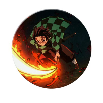 

Ailin Online Demon Slayer Kimetsu no Yaiba Brooch Japanese Anime Brooches & Pins for Clothes Bags Caps&Pencil Cases