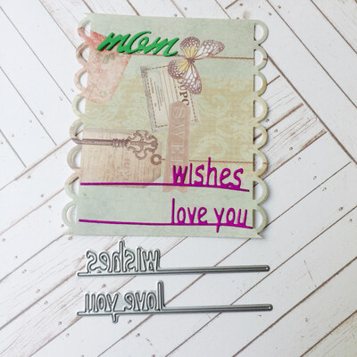 

Gobestart New Flower Heart Metal Cutting Dies Stencils DIY Scrapbooking Album Paper Card