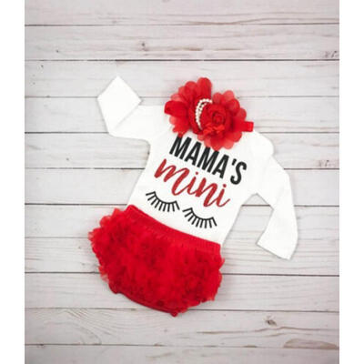 

Fashion Newborn Baby Girls Top Romper Tutu Pants Skirt Outfits Clothes 0-2T UK