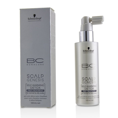 

SCHWARZKOPF - BC Bonacure Scalp Genesis Self-Warming Detox Prep-Treatment For Normal to Oily Scalps 100ml34oz