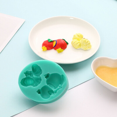 

Toponeto Vegetables Fruits Fondant Cake Silicone Molds Soap Chocolate Baking Moulds