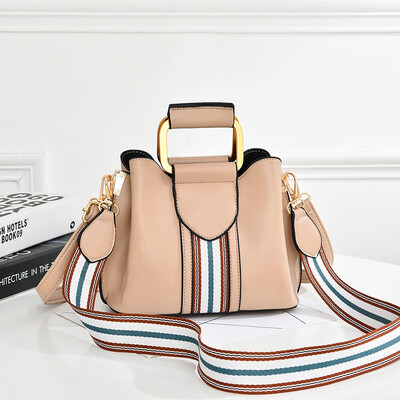 

Bag womens bag new style Korean one-shoulder one-shoulder simple one-to-one womens bucket bag