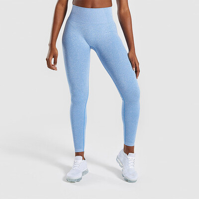 Womens Seamless Knitted Hygroscopicity And Perspiration Yoga Pants