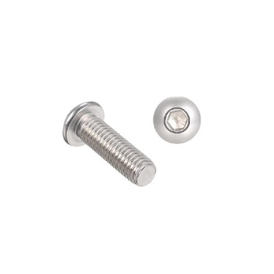 

A2 IS07380 304 Stainless Steel Hex Screw Socket Button Bolts Screws M840