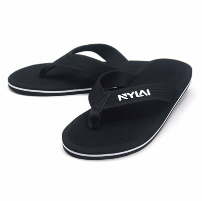 

Summer 2019 Beckham with oversized mens flip flops beach non-slip slippers wholesale