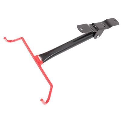 

Wall-mounted Hook Style Portable Bicycle Display Rack Black & Red