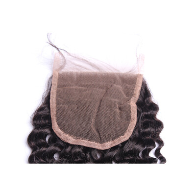 

Dolago Deep Wave Closure 44 Free Part Human Hair Closure 120 Destiny Virgin Hair Myanmar Lace Closure