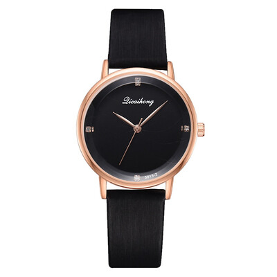 

Korean fashion student wrist watch wish hot sale ultra-thin belt quartz watch simple casual wind watch